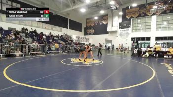 145 lbs Semifinal - Jules Sitani, Northview vs Perla Villegas, San Fernando