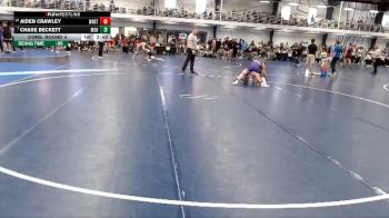 Elite 133 lbs Cons. Round 4 - Chase Beckett, Minnesota State vs Aiden Crawley, Wartburg