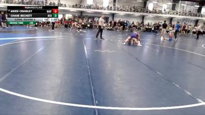Elite 133 lbs Cons. Round 4 - Chase Beckett, Minnesota State vs Aiden Crawley, Wartburg