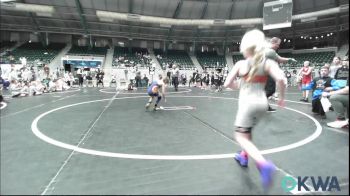 52 lbs Rr Rnd 1 - Raelynn Traweek, Mojo Grappling Academy vs Reno Ramos, TTWC Cream