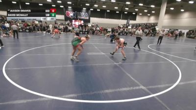132 lbs Cons. Rd Of 16 - Jaxsen Draves, GI Grapplers vs David McNally, 512 Outlaw Wrestling