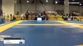 SALUA SILVA vs KAITLIN WONDER 2019 American National IBJJF Jiu-Jitsu Championship