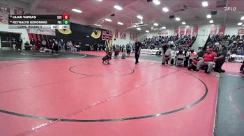 100 lbs Cons. Round 5 - Lilian Vargas, Corona Senior vs Reynalyn Geronimo, Paloma Valley