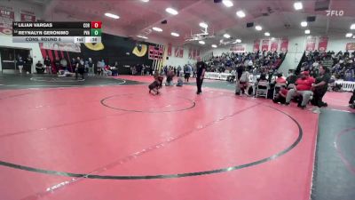 100 lbs Cons. Round 5 - Lilian Vargas, Corona Senior vs Reynalyn Geronimo, Paloma Valley