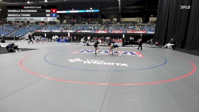 103 lbs Cons. Round 2 - Isabella Bocanegra, University Of Providence vs Makayla Young, Indiana Tech