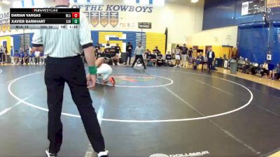 190 lbs Finals (8 Team) - Xavier Barnhart, St. John Neumann vs Darian Vargas, Mater Lakes Academy