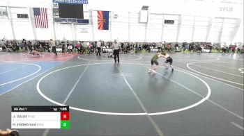 81 lbs Rr Rnd 1 - Jett Doubt, Fearless Wrestling vs Hayden Hildebrand, Iron Co Wrestling Academy