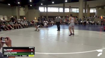 157 lbs Round 3 (6 Team) - Eli Moore, TNWA #2 vs Cooper Moore, Guerrilla Red