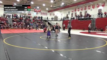 130 lbs Champ. Round 1 - Kallie Burzlaff, Central DeWitt vs Keylee Collins, Eagle Grove