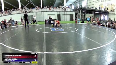 108 lbs Placement Matches (8 Team) - Brynlyn Sullivan, Oklahoma vs Sophia Garza, Washington