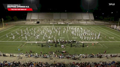 Dripping Springs High School "Dripping Springs TX" at 2024 Texas Marching Classic