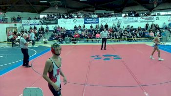 115 lbs 1st Place Match - Antonio Bandilla, Florence High School vs Jose Torres, San Manuel Jr./Sr. High School