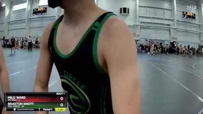 92 lbs Round 1 (8 Team) - Ashton King, WV Wild vs Nolan Culp, Full Circle