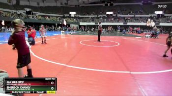 National 3-5 64 Cons. Round 3 - Jax Gillispie, Bull Island Grappling vs Emerson Chaney, Grafton Youth Wrestling