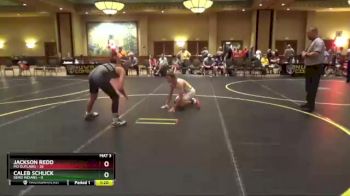 125 lbs Round 3 (4 Team) - Jackson Redd, MO Outlaws vs Caleb Schlick, SEMO Indians