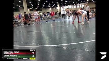 150 lbs Round 2 (3 Team) - Sebastian Crow, Refinery WC vs Talen McNutt, Team Rich Habits White