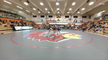 138 lbs Quarterfinals (8 Team) - Lance Baggs, Cody vs Nate Knight, DouglasWY