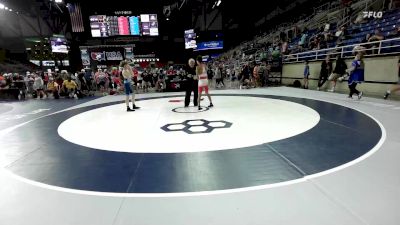 100 lbs Champ. Rd Of 16 - Karver Peasley, WA vs Conner Smith, TX