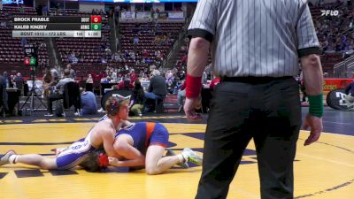 172 lbs First Round - Brock Frable, Southern Lehigh vs Kaleb Kinzey, Armstrong