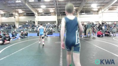 73-76 lbs Quarterfinal - Tuff Jump, Powerhouse Blue vs Easton Long, Marlow Outlaws