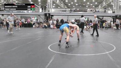 155 lbs Round 2 (4 Team) - Trent Shook, Hammers vs Maddox White, Lions Den WC