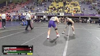 184 lbs Finals (2 Team) - Blake Williams, Adrian vs Landry Barker, Loras