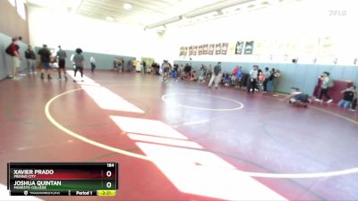 184 lbs Champ. Round 1 - Xavier Prado, Fresno City vs Joshua Quintan, Modesto College