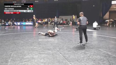 149 lbs Round Of 32 - Carter McCallister, Little Rock vs Zac Cowan, Bellarmine