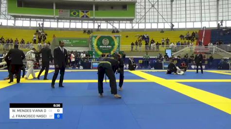 WAGNER MENDES VIANA DE SOUSA vs JOSÉ FRANCISCO NASCIMENTO MARTIN 2023 Brasileiro Jiu-Jitsu IBJJF