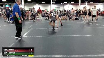 120 lbs Round 1 (8 Team) - Iziah Chavez, POWA vs Dan Dennis, Steller Trained Krayt