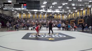 80 lbs 1st Place Match - Brody Peters, Sebolt Wrestling Academy vs Breckin Falb, Moyer Elite Wrestling