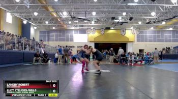 185 lbs Cons. Semi - Lucy Stelioes-Wills, Starkville High School Girls vs Landry Robert, Ocean Springs