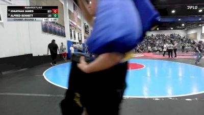 285 Boys Champ. Round 1 - Alfred Bennett, Lincoln vs Jonathan James, Monte Vista
