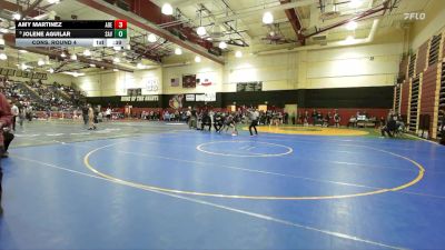 135 lbs Cons. Round 4 - Amy Martinez, Adelanto vs Jolene Aguilar, Santa Ana Valley