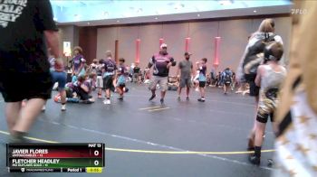 70 lbs Semis & 1st Wrestleback (8 Team) - Javier Flores, Untouchables vs Fletcher Headley, MO Outlaws Gold