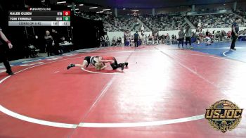 64 lbs Consi Of 8 #2 - Kaleb Olsen, Fitness Fight Factory Wrestling Club vs Tom Trimble, Husky Wrestling Club