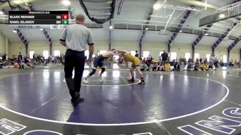 141 lbs Quarterfinal - Blake Reihner, Unattached vs Ramil Islamov, Unattached- West Virginia