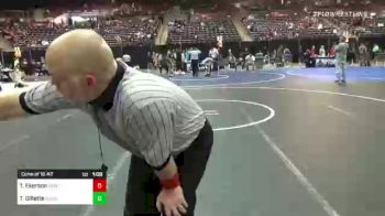 152 lbs Consi Of 16 #2 - Ty Ekerson, Montesano vs Tayten Gillette, Gooding Wrestling