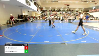 132 lbs Round Of 16 - Parker Behrens, Georgia vs Mac Morgan, Woodland Wrestling