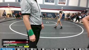 107 lbs Round 2 - Navidad Martinez, Klein (Girls) vs London Orozco, Huntsville (Girls)