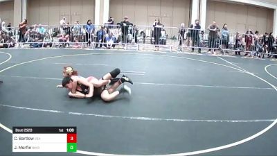 83 lbs Round Of 32 - Cameron Bartlow, USA Gold WC vs Jeriah Morfin, NM Bad Boyz