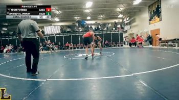 157 lbs Cons. Round 2 - Tyson Forbes, Hazelwood West vs Ahmed Al Janabi, O`Fallon (H.S.)