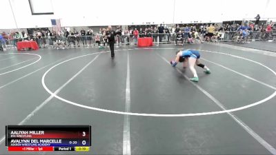 143 lbs Round 1 - Aaliyah Miller, BYA Wrestling vs Avalynn Del Marcelle, Askren Wrestling Academy