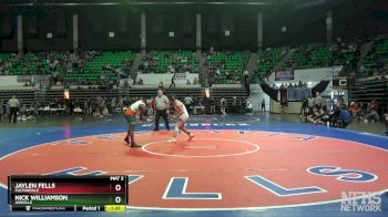 1A-4A 157 1st Place Match - Jaylen Fells, Fultondale vs Nick Williamson, Ashville