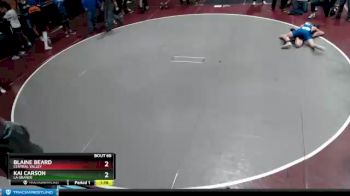 126 lbs Champ. Round 2 - Blaine Beard, Central Valley vs Kai Carson, La Grande
