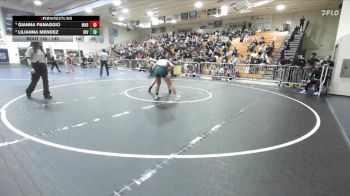 145 lbs Cons. Semi - Lilianna Mendez, Irvine vs Gianna Panaggio, Marina