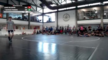 119-123 lbs Cons. Round 1 - Nathan Powers, Region Wrestling Academy vs Zane Gillespie, Premier Wrestling Center