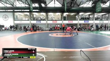 159-166 lbs Cons. Round 3 - Cole Lewis, Lakota West vs Joaquin Gaskin, Jr Raiders/ SS