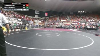 120 lbs Cons. Round 3 - Alexis Chavez, Pratt HS vs Cannon Terry, Augusta HS