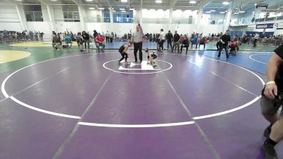 88 lbs Consi Of 8 #2 - George Carabase, Spartan WC vs Bennett Meehan, Doughboys WC